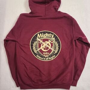 Marine Corps 4th Battalion Oscar Company Logo Burgundy Hoodie